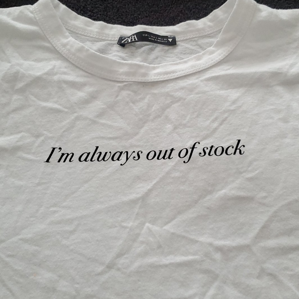 Women's Zara graphic t shirt